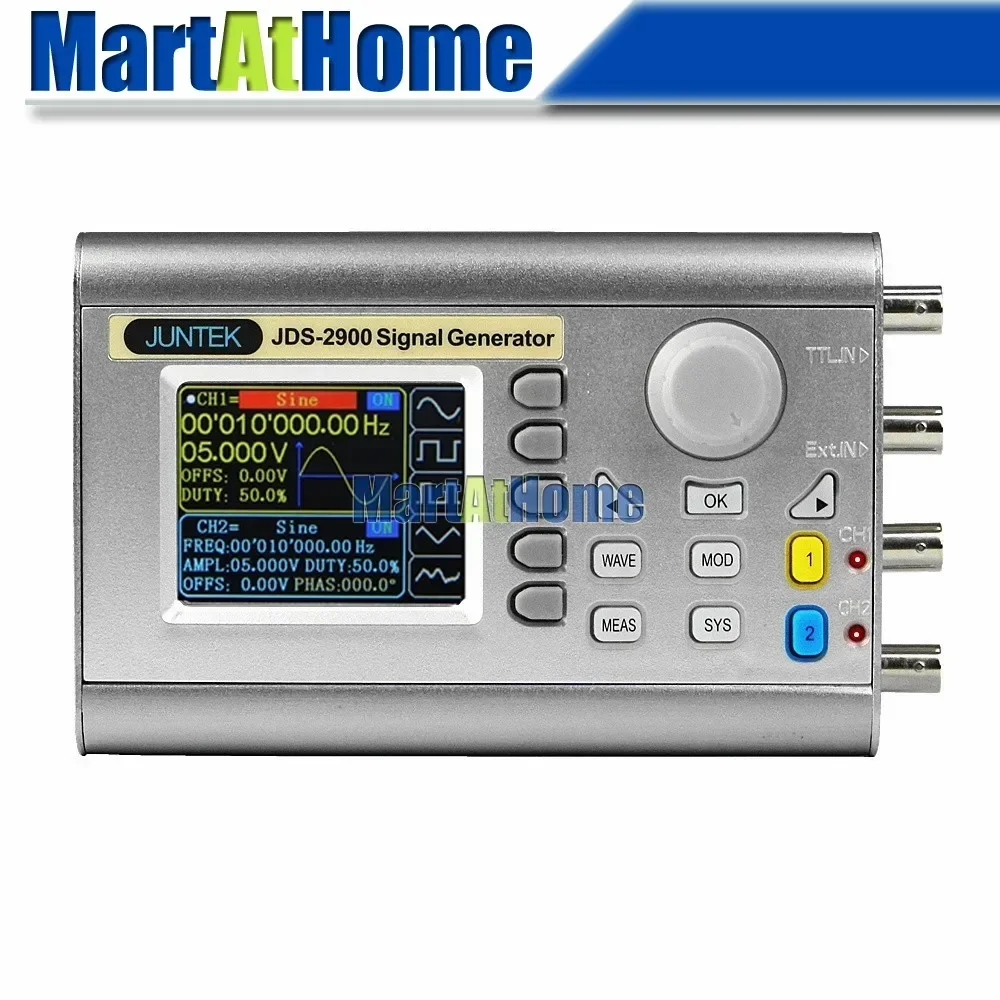 Digital Dual-channel DDS Signa - Dual Channel Arbitrary Waveform Function Generator 60Mhz 评论和价格