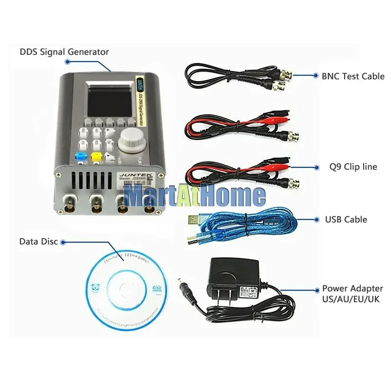 Digital Dual-channel DDS Signa - Dual Channel Arbitrary Waveform Function Generator 60Mhz 评论和价格