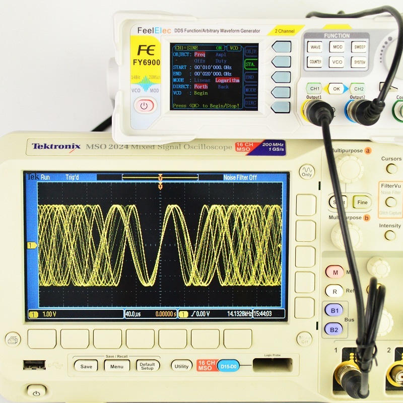 FY6900 Digital Signal Generato - Dual Channel Arbitrary Waveform Function Generator 60Mhz 评论和价格