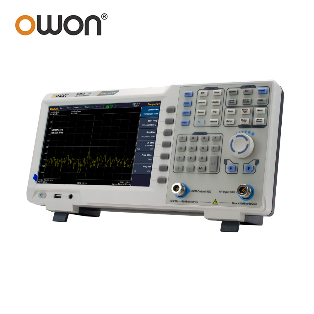 OWON XSA815TG Digital Spectrum - Spectrum Analyzer Tracking Generator 1.5Ghz 评论和价格