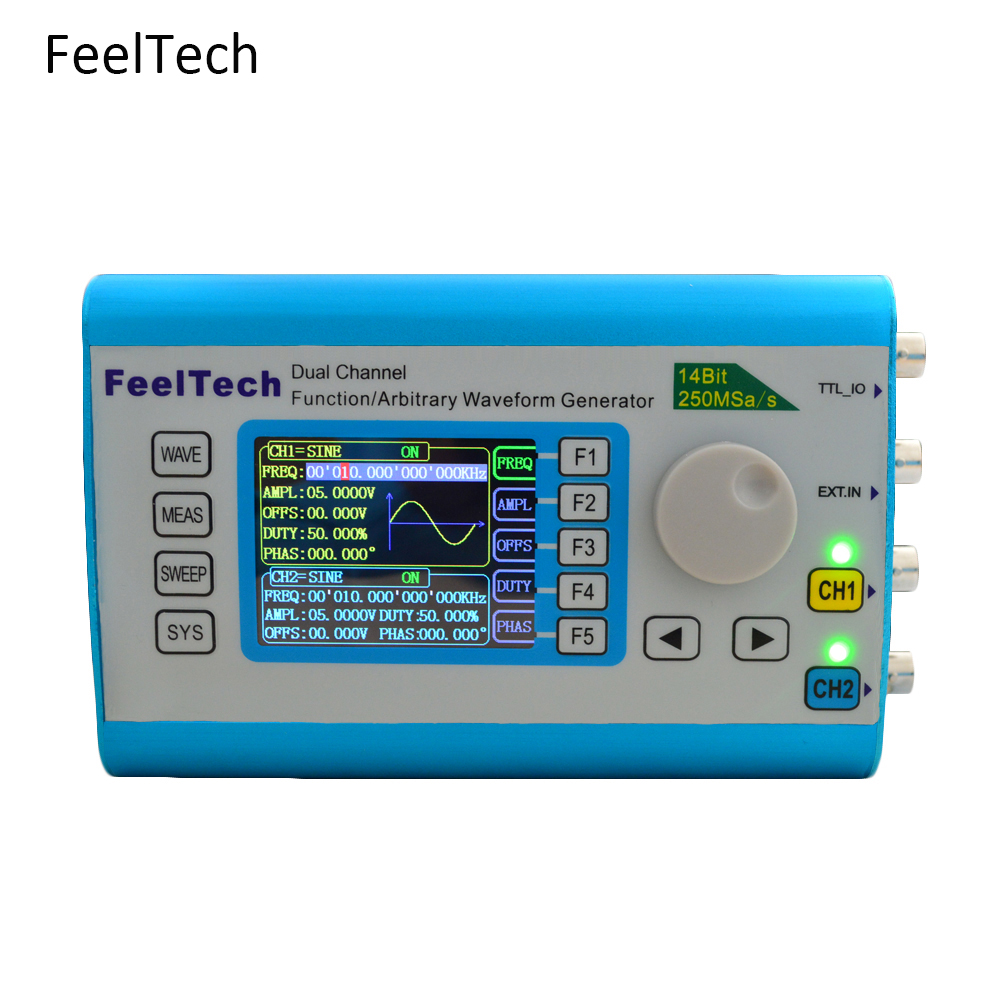 FY6300 Function Arbitrary Wave - Dual Channel Arbitrary Waveform Function Generator 60Mhz 评论和价格